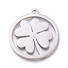 Non-Tarnish 304 Stainless Steel Pendants LS-STAS-L245-018P-2