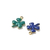 201 Stainless Steel Enamel Charms STAS-C138-01G-2