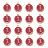 Golden Plated Alloy Enamel Charms ENAM-S118-08I-2
