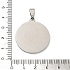304 Stainless Steel Stamping Blank Tag Pendants STAS-H481-03B-P-3