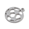 Non-Tarnish 304 Stainless Steel Pendants STAS-B062-06P-2