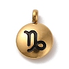304 Stainless Steel Black Enamel Charms STAS-R009-02G-05-1