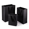 15Pcs 3 Sizes Rectangle Paper Gift Storage Tote Bags with Handle ABAG-TA0001-73B-3