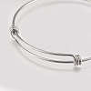 Tarnish Resistant 304 Stainless Steel Expandable Bangles LS-STAS-K182-20P-3