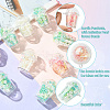 10Pcs Milk Tea Cup Theme Opaque Acrylic Pendants OACR-CJ0002-31-3