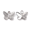 Non-Tarnish 304 Stainless Steel Charms X-STAS-C059-04P-1