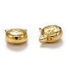 Tibetan Style Alloy Kitten Beads X-TIBEP-GC178-G-RS-2