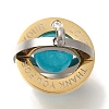 Ion Plating(IP) 304 Stainless Steel Opaque Resin Pendants STAS-P371-001G-2