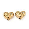 304 Stainless Steel Crystal Rhinestone Beads STAS-U050-01D-G-1
