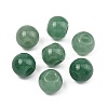 Natural Green Aventurine European Beads GG-CBA02C4-04B-1