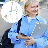 4Pcs Glass & Brass Mobile Straps and Mobile Dustproof Plug and Pendatn Decoration Kits HJEW-OC00029-6