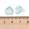 Transparent Acrylic Bead Caps OACR-G054-03G-3