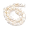 Natural Cultured Freshwater Pearl Beads Strands PEAR-P062-24A-3