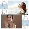 16Pcs 304 Stainless Steel Leverback Earring Findings STAS-UN0041-59-3
