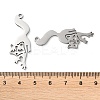 Non-Tarnish 304 Stainless Steel Pendants STAS-R116-03P-3