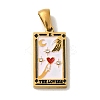 304 Stainless Steel Pendants LS-STAS-C100-02D-G-1