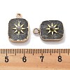 Natural African Turquoise(Jasper) Sun Pendants STAS-R130-73G-3