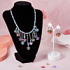 60Pcs 15 Styles Transparent Glass Pendants FIND-TA0004-51-7