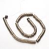 Electroplate Non-magnetic Synthetic Hematite Beads Strands G-F300-17C-06-2