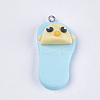 Handmade Polymer Clay Pendants CLAY-S093-04B-1