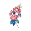 Peony Enamel Pins PW-WG36885-01-3
