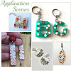 90Pcs 9 Styles Handmade Polymer Clay Beads CLAY-SC0002-77-7