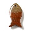 Natural Red Jasper Pendants G-G932-B06-3