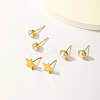 Elegant 18K Gold Plated 3 Pairs Fashion Casual Earrings Set for Women PC1813-1