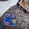6Pcs Chinese Style Silk Cloth Embroidery Jewelry Packing Zipper Bags with Tassel ABAG-ME0001-05A-5