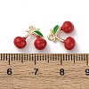 Brass Enamel Charms KK-F903-01A-G-3