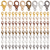 800Pcs 8 Colors Zinc Alloy Lobster Claw Clasps FIND-SP0001-32-1