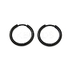202 Stainless Steel Huggie Hoop Earrings EJEW-F111A-19mm-EB-4