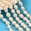 Natural Cultured Freshwater Pearl Beads Strands PEAR-I007-01H-02B-1