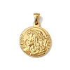304 Stainless Steel Pendants STAS-B094-01E-G-1