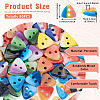 80Pcs 2-Hole Porcelain Buttons PORC-PJ0001-02A-4