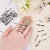 40Pcs 4 Style Brass Fishing Quick Change Clip FIND-FH0004-43-3