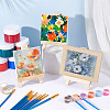 Foldable Wood Triangle Easel WOOD-WH0034-52A-3