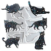 Cat Cabochon DIY Silicone Molds SIMO-R002-03-8