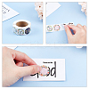 1 Inch Thank You Sticker Self-Adhesive Kraft Paper Gift Tag Stickers DIY-GL0001-05-13-5