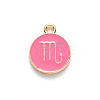Alloy Enamel Pendants ENAM-S124-01A-03L-2
