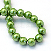 Baking Paint Glass Pearl Bead Strands HY-Q003-3mm-13-4