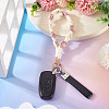 Cotton Braided Flower Pendant Decorations AJEW-TAC0030-032G-15-5