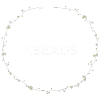 Handmade Imitation Pearl with Polyester and Resin Flower Headbands Hair Vine for Bride OHAR-WH20010-07S-6