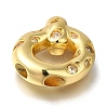 Brass with Cubic Zirconia Pendants KK-Q818-03Q-G-2