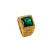 304 Stainless Steel & Cubic Zirconia Finger Rings FS-WG7376D-12-2