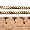 Ion Plating(IP) 304 Stainless Steel Curb Chain Necklaces NJEW-H492-01G-4