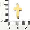 Ion Plating(IP) 304 Stainless Steel Crystal Rhinestone Connector Charms STAS-Z065-02G-03-3
