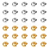 ARRICRAFT Brass Crimp Beads Covers KK-AR0001-27-1