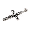 304 Stainless Steel Pendants STAS-A130-09A-AS-2