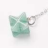 Chakra Natural Green Aventurine Dowsing Pendulums G-F516-01F-3